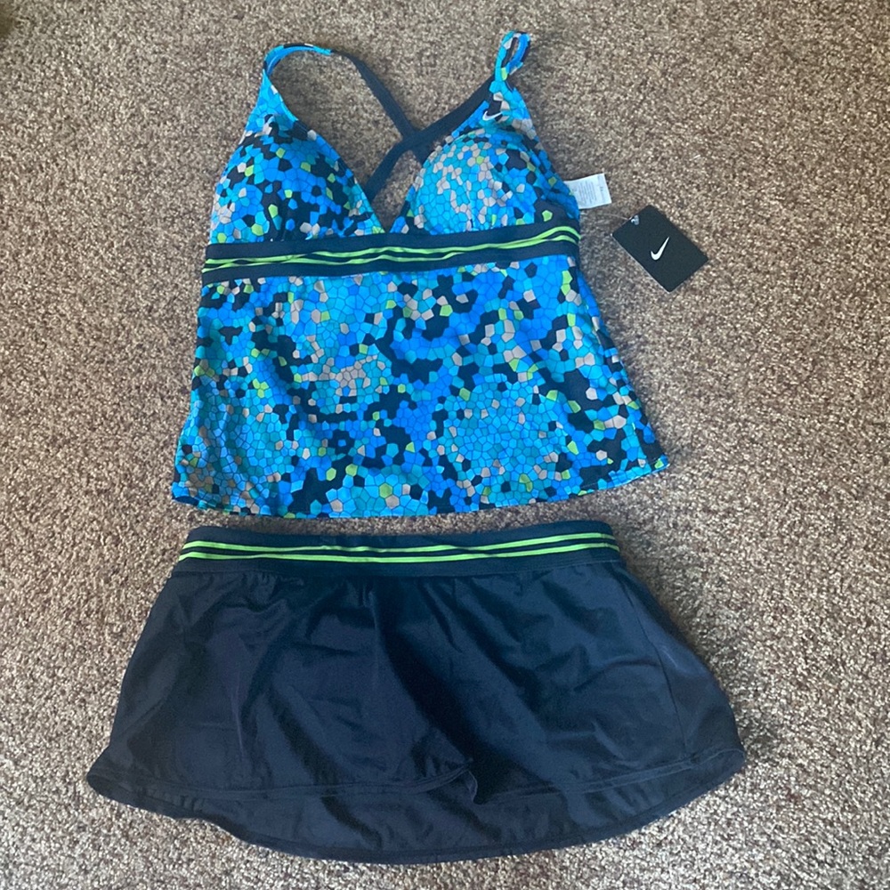 NWT Nike Tankini size 12